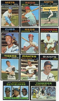 1971 Topps Complete Set of 752 Cards 